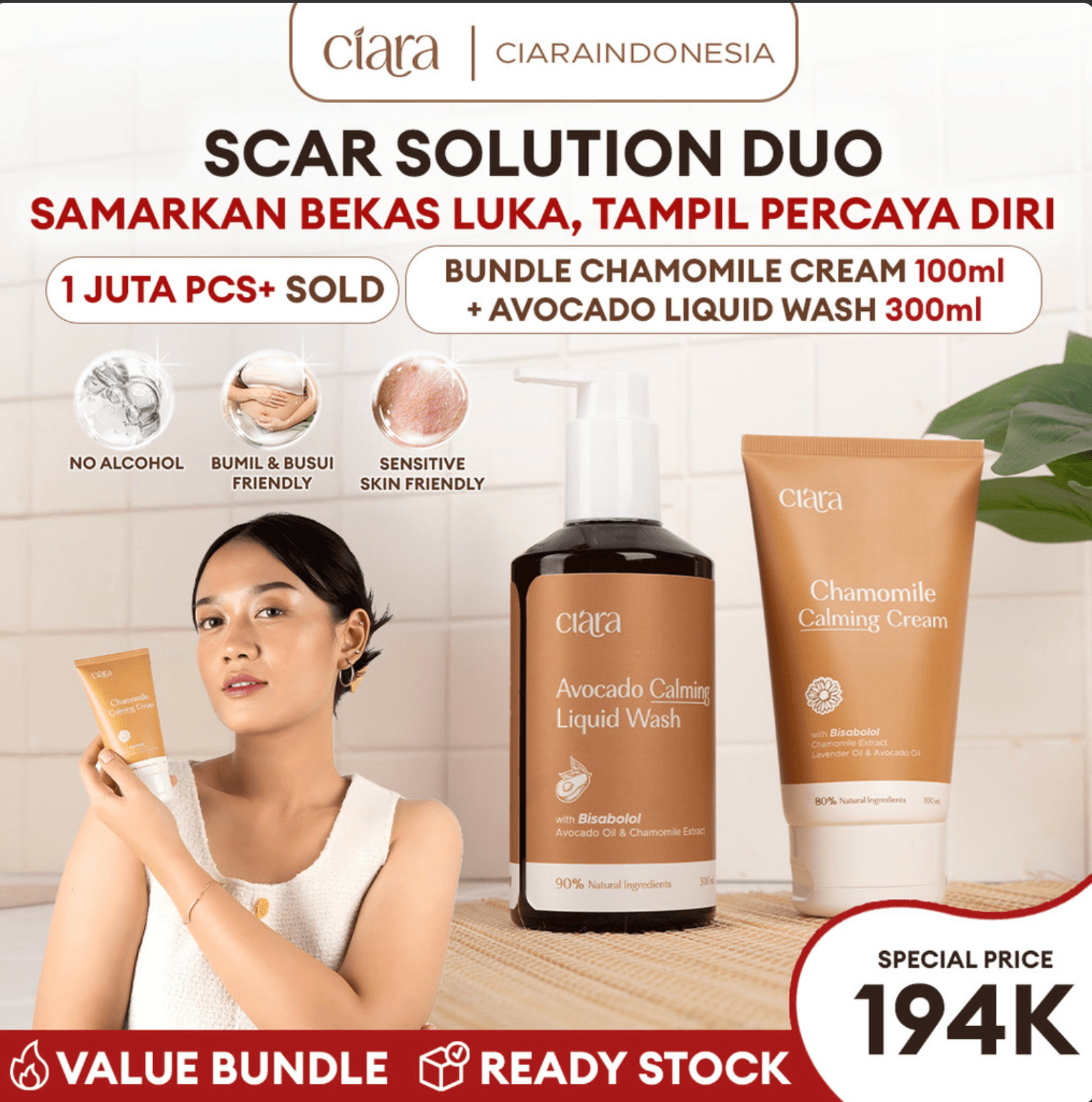 Ciara Avocado Calming Liquid Wash